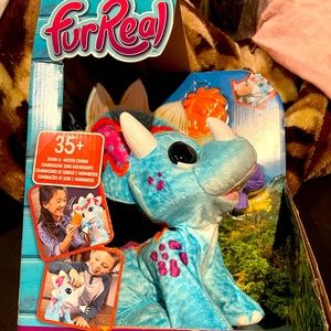 Fur real triceratops